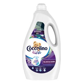 Praf de spalat COCCOLINO Care Black&Dark, lichid, pentru rufe intunecate, spalare automata, 60 spalari, 2.4 l