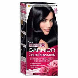 Vopsea-crema pentru par GARNIER Color Sensation, 1.0 Negru Onix