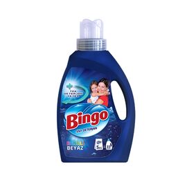 Стиральный порошок BINGO White&Colors, жидкий, универсальный, 2145 мл