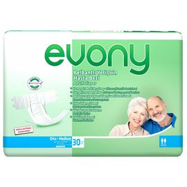 Подгузники для взрослых EVONY Medium 30 шт