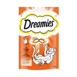 Recompense DREAMIES Pui, pentru pisici, 60g