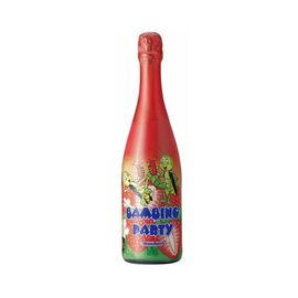 Bautura carbogazoasa BAMBINO PARTY, cu gust de capsuni, 0.75l