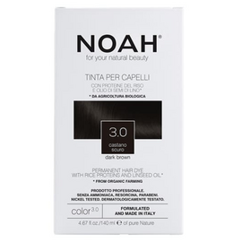 Vopsea pentru par NOAH, saten inchis 3.0, 140 ml