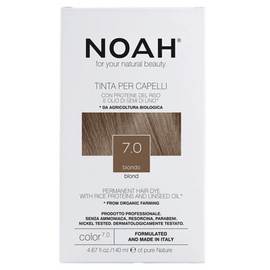 Vopsea pentru par NOAH, blond 7.0, 140 ml