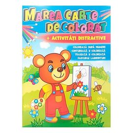 Marea carte de colorat + activitati distractive