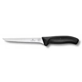 Cutit VICTORINOX Swiss Classic, Boning, 15cm, straight, flexible, black, 6.8413.15B