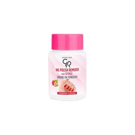 Solutie pentru indepartarea ojei Golden Rose Strawberry Sponge 65ml