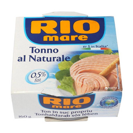 Ton RIO Mare Tonno al Naturale, in suc propriu, 160 g