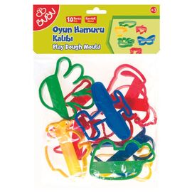 Cuttere pentru plastilina BUBU, 10 buc