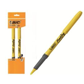 Набор маркеров текстовыделителей BIC Brite Liner Grip, желтый, 2 шт