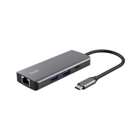 Multi adapter TRUST Dalyx 6-in-1 USB-C