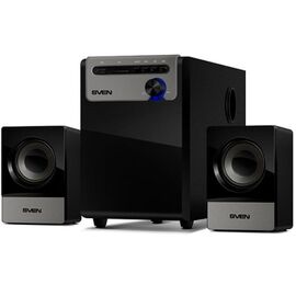 Колонки SVEN MS-110, 2.1 / 5W+2x2.5W RMS, черный