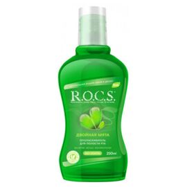 Apa de gura R.O.C.S. Minta dubla, 250 ml