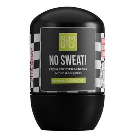 Deodorant NIMBIO No Sweat, natural, pentru adolescenti, 50ml