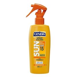 Spray de protectie solara GENERA Sun Spray SPF15 200ml