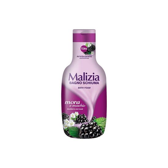 Gel de dus Malizia, Mure si musc alb, 1000 ml