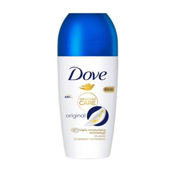 Antiperspirant Dove Roll-On Original, 50 ml