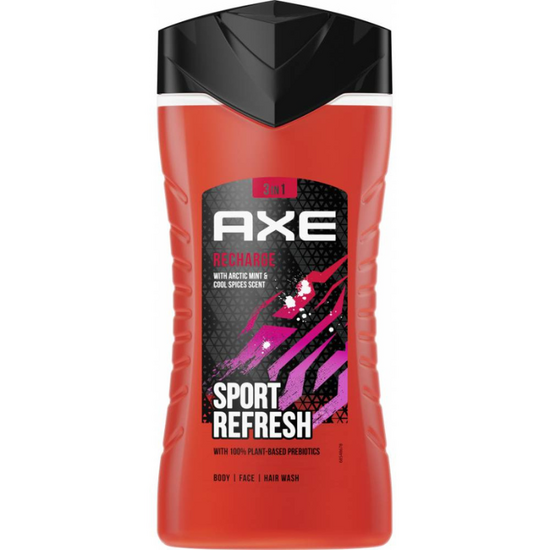 Гель для душа AXE Recarge, 250 мл