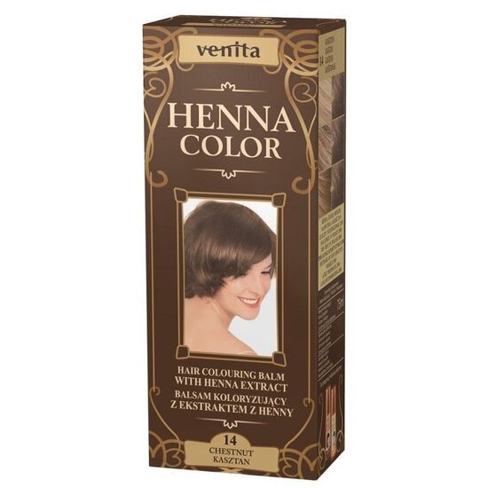 Balsam colorant pentru par HENNA COLOR Nr.14, 50 ml