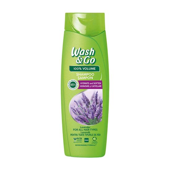 Sampon WASH&GO Lavanda, 360 ml