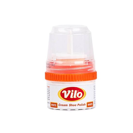 VILO Vopsea cu sclipici VILO cu un burete, alb, 60 ml