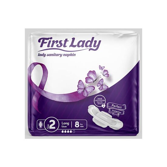 Absorbante igienice FIRST LADY  Ultra Long,  8buc.