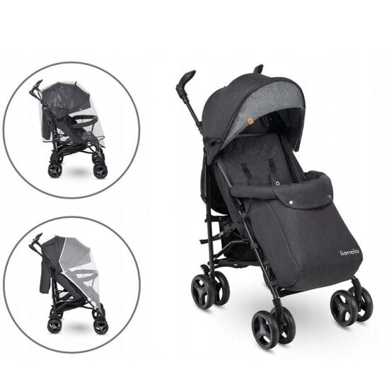 Carucior LIONELO Irma Black/Dark Grey, 3 image