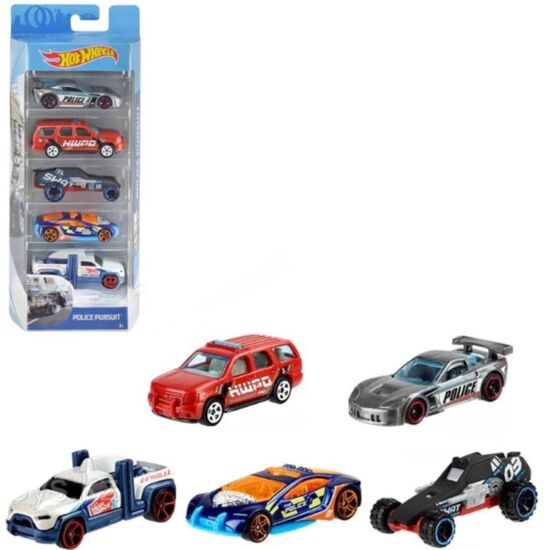 Набор базовых машинок HOT WHEELS, в ассортименте, 5шт