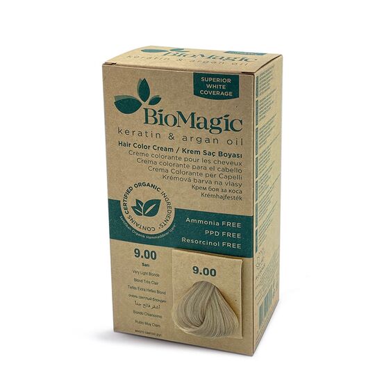 Крем-краска для волос BIOMAGIC  9/00 VERY LIGHT BLONDE