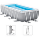 Piscina INTEX PRISM FRAME RECTANGULAR, cadru metalic, 400 x 200 x 122 cm, 8418 l, 3 image