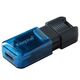 Накопитель KINGSTON USB-С 3.2, DataTraveler 80M, Black/Blue, 128 GB, изображение 2