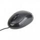 Mouse GEMBIRD MUS-U-01, 1000dpi, USB, Black, 2 image